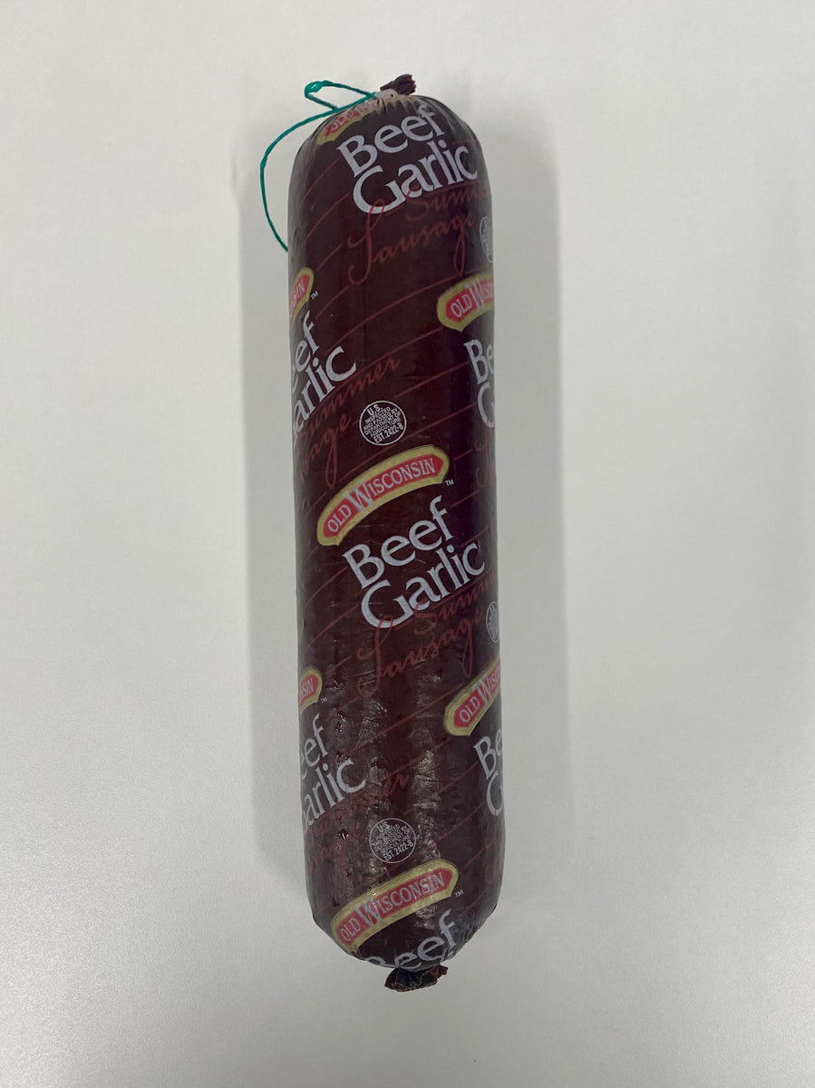 Roasted Garlic Mini Summer Sausage - 100 Case Pack