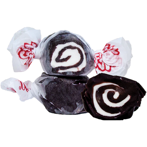 Black Licorice Swirl Salt Water Taffy