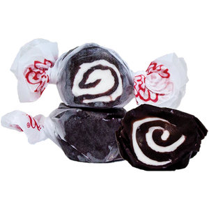 Black Licorice Swirl Salt Water Taffy