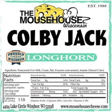 Load image into Gallery viewer, Colby Jack Longhorn, Approx wt. 12oz